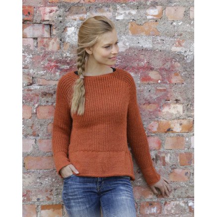 Â Last Days of AutumnÂ by DROPS Design Genser Strikkeoppskrift str S XXXL