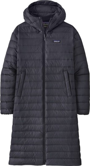 Patagonia W"s Recycled Down Sweater Parka Black
