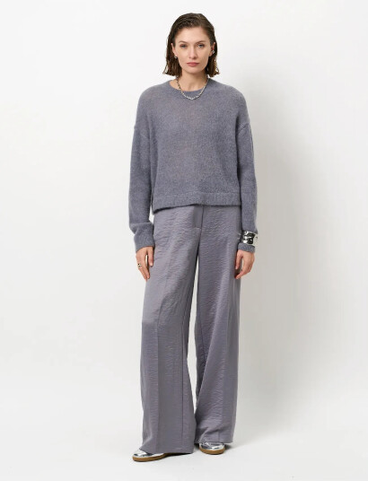 Dante6 Dante6-Ariama Crewneck Sweater - Blue - XS