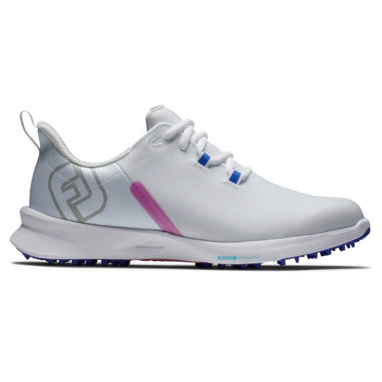 Footjoy Fuel Sport Golfsko Dame Hvit/rosa/blå 39