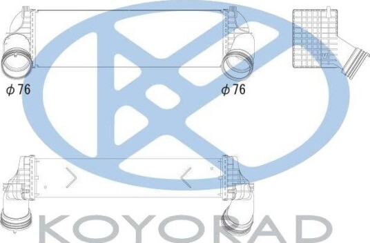 Intercooler KOYORAD IA420192