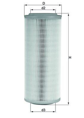 Luftfilter KNECHT LX 855
