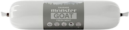 Monster Pet Food Hundepølse Geit 200 g - Våtfôr til Hund