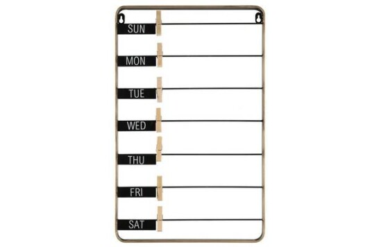 Ukeplanlegger som er enkel i bruk 4 Living Collection Memo Board