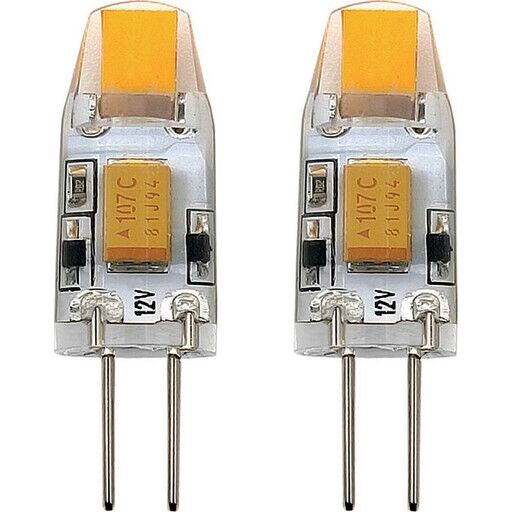 EGLO LED-lyspære 1.2W/827 dimmable 2 pcs. G4 EGLO LED-lyspære 1.2W/827 dimmable 2 pcs. G4