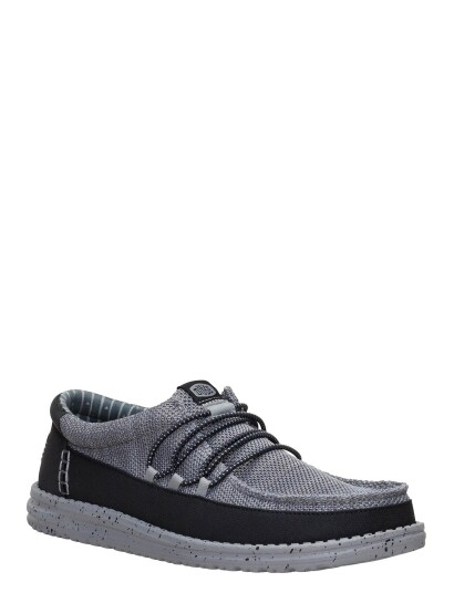 Hey Dude Wally Guard Stretch Sox Grey 42