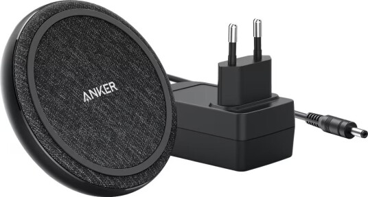 Anker PowerWave II Pad 15W EU trådløs lader (sort/grå) Anker PowerWave II Pad 15W EU trådløs lader (sort/grå)