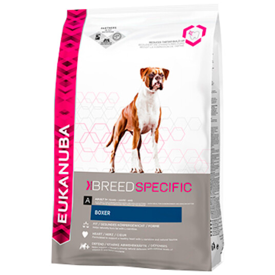 Eukanuba Boxer 12 kg Tørrfôr for voksne hunder med leddstøtte og fordøyelsesfibre