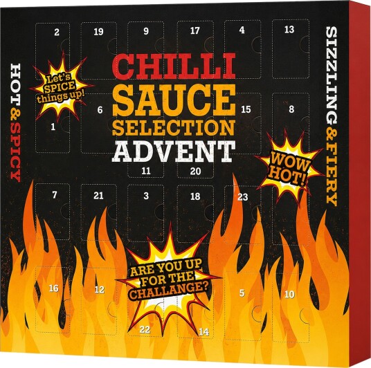 Hot Chilli Sauce Adventskalender - 480 ml