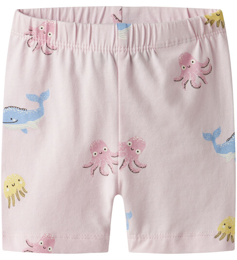 Name It Sykkelhorts NbfVandora Ballerina/Sea Animals 56 Shorts Rosa