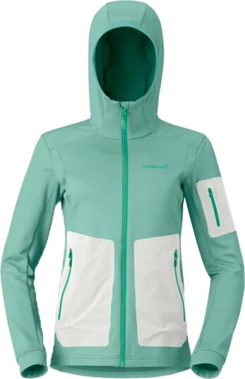 Norrøna Women"s Falketind Warm Stretch Hood Malachite Green M