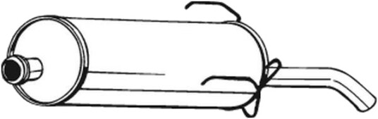 Bakre eksospotte BOSAL 190-807