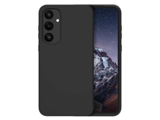 Dbramante1928 Costa Rica Mobildeksel for Samsung Galaxy A55 Nattsvart Resirkulert Plast