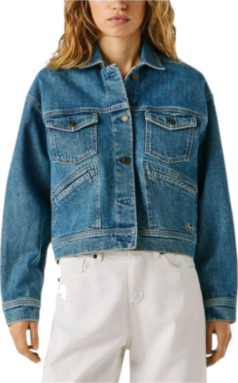 Pepe Jeans Dame Jakker Blå M,