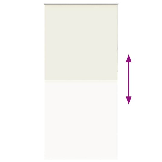Rullegardin lystette 105x230 cm stoff bredde 100,7 cm polyester 8721158328151
