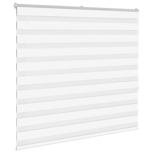 Sebragardin hvit 155x150 cm stoff bredde 150,9 polyester