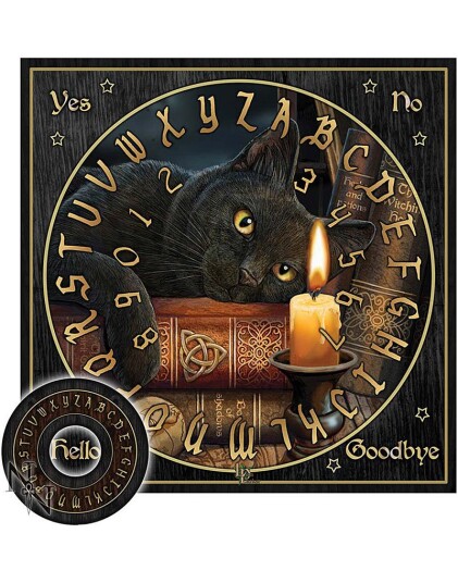 The Witching Hour Spirit Board / Ouija Brett med Plakett By LIsa Parker The Witching Hour Spirit Board / Ouija Brett med Plakett By LIsa Parker