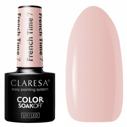 Claresa Color SoakOff French Time 07 5ml Claresa Color SoakOff French Time 07 5ml