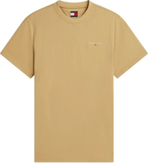 Tommy Jeans Tjm Slim Linear Chest Tee Ext Beige XS