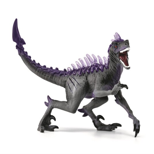 Schleich Shadow Raptor Dyr Figur med Lilla Pigger