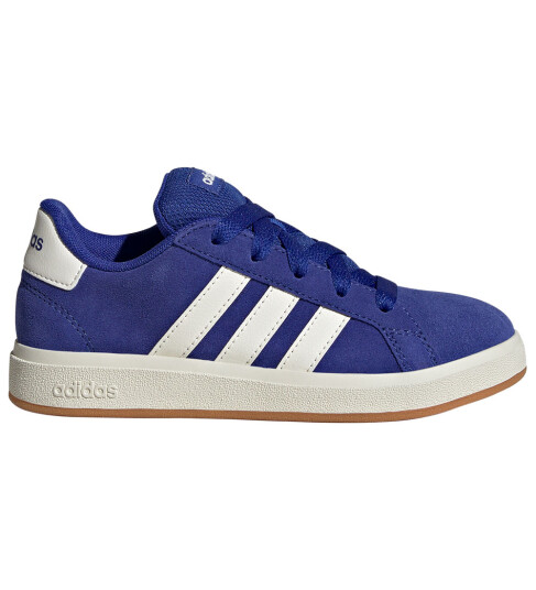 Adidas Performance Sko   Grand Court 00S K   Selubl/Owhite/Gum10   Adidas Performance   35,5   Sko Blå Hvit