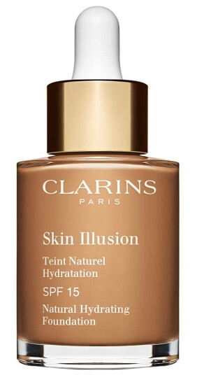 Clarins Skin Illusion Foundation 30 ml SPF15 #114 Cappuccino Fuktighetsgivende