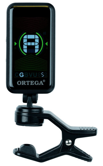 Ortega Guitars Ortega Oet-Bk Chromatic Clip Tuner Easy Tune, Svart Ortega Guitars Ortega Oet-Bk Chromatic Clip Tuner Easy Tune, Svart
