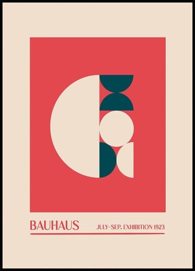 Geometric Harmony Plakat / 100x150cm