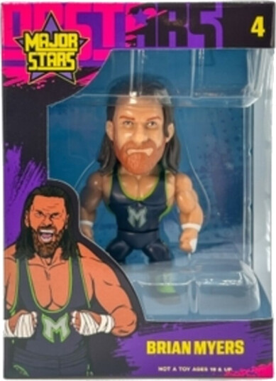Major Stars Wrestling Brian Myers 4 Figure