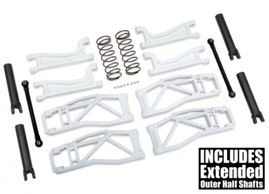 Traxxas 8995A Suspension Kit WideMaxx White Maxx Traxxas 8995A Suspension Kit WideMaxx White Maxx
