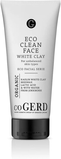 c/o GERD Eco Clean Face White clay 200 ml c/o GERD Ansiktsrengjøring c/o GERD Eco Clean Face White clay 200 ml c/o GERD Ansiktsrengjøring