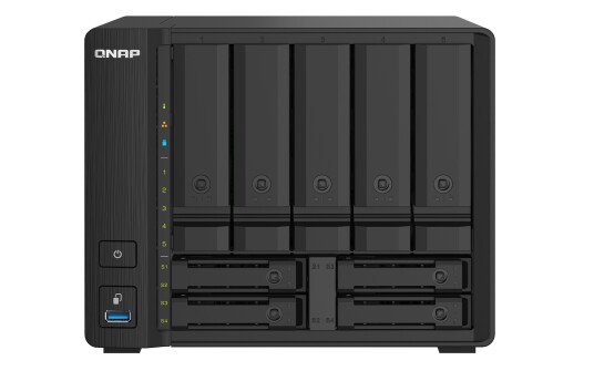 QNAP TS-932PX NAS-server med 9 harddiskplasser og 10GbE SFP+ for optimal ytelse QNAP TS-932PX NAS-server med 9 harddiskplasser og 10GbE SFP+ for optimal ytelse