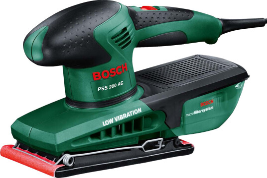 Bosch PSS 200 AC Plansliper 200w Bosch PSS 200 AC Plansliper 200w