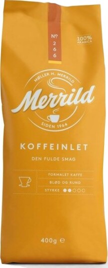 Merrild | Koffeinlet 400 g malt kaffe