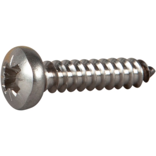 Essve Plateskrue Panhode Phillips Ph Rustfritt Stal O: 19mm L: 19mm Ant: 10stk