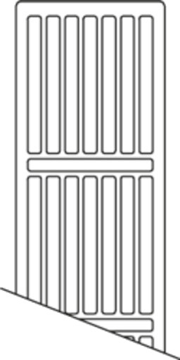 Stelrad radiator toppgrill modell Accord T33 L700 Hvit høyglans
