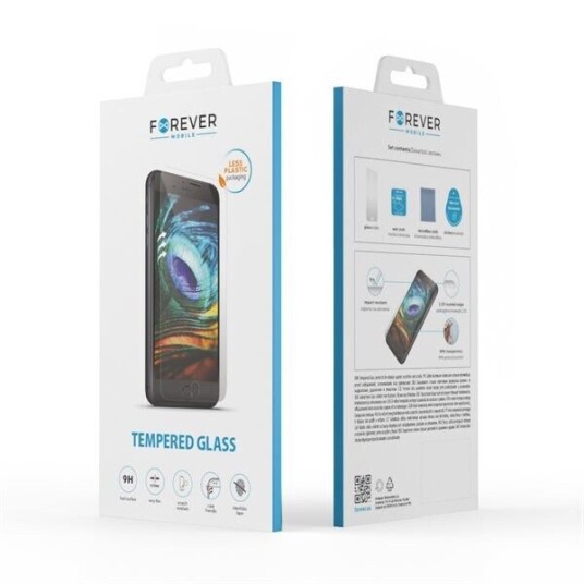 Forever Herdet Skjermbeskytter 2.5D til Samsung Galaxy S25 - Beskyttelse mot riper og fingeravtrykk Forever Herdet Skjermbeskytter 2.5D til Samsung Galaxy S25 - Beskyttelse mot riper og fingeravtrykk