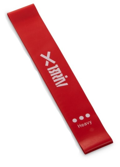 Briv Treningsbånd Latex 60x5 cm 0,9 mm, Rød Briv Treningsbånd Latex 60x5 cm 0,9 mm, Rød