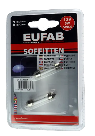 Lyspære Sofitten   12v 10w