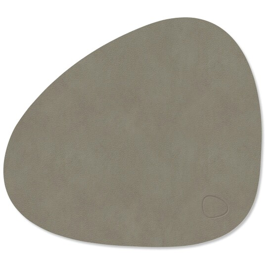 Lind Dna Curve S Bordmatte Nupo 24x28 cm Flint Grey Lind Dna Curve S Bordmatte Nupo 24x28 cm Flint Grey