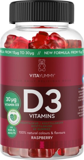 VitaYummy D3 Raspberry 180g