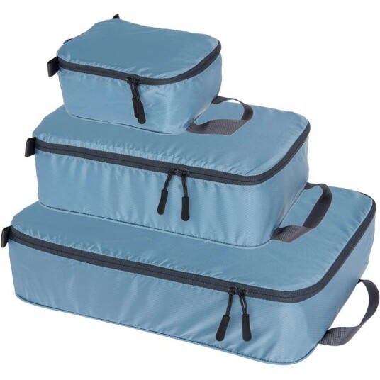 Cocoon Packing Cube Light Discrete Set Ash Blue Ash Blue