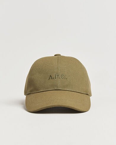 A.P.C. Charlie Baseball Cap Khaki Green