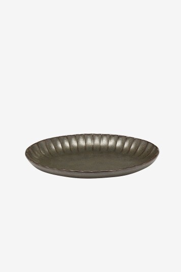 Serax   Serveringsskål OVAL M INKU BY SERGIO HERMAN 2 pakning   Grønn