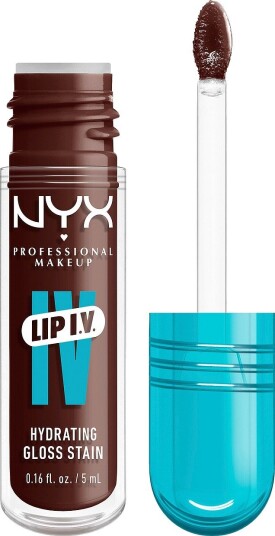 NYX Professional Makeup - Lip I.V. Hydrating Gloss Stain - Brun