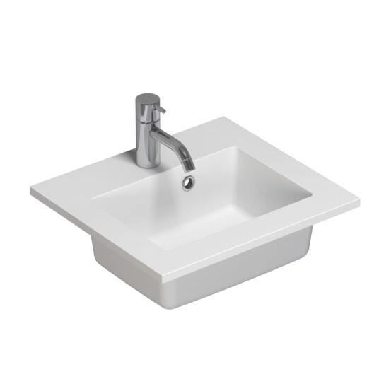 Dansani Mini Minore Hvit Matt 40cm Ja