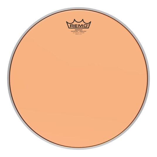 Remo Be-0314-Ct-Ogmp Emperor Colortone Crimplock Orange Tenor, Drumhead 14" Remo Be-0314-Ct-Ogmp Emperor Colortone Crimplock Orange Tenor, Drumhead 14"