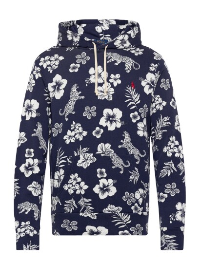 Polo Ralph Lauren Tropical French Terry Hoodie Blue XS