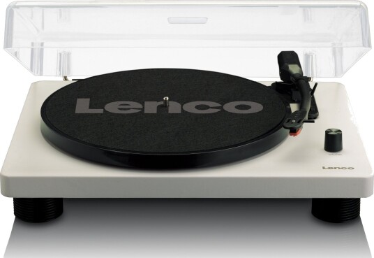 Lenco LS-50 Halvautomatisk Platespiller med USB Grå