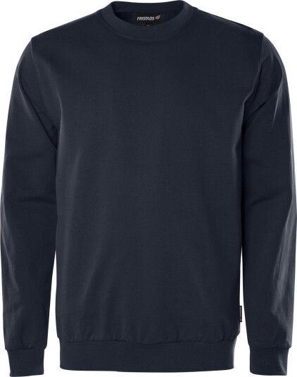 Fristads 7989 GOS Sweatshirt marinblå XS Klær Fristads 7989 GOS Sweatshirt marinblå XS Klær